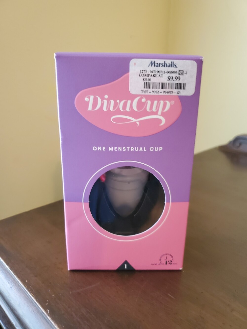 New In Box Diva Menstrual Cup Model #1